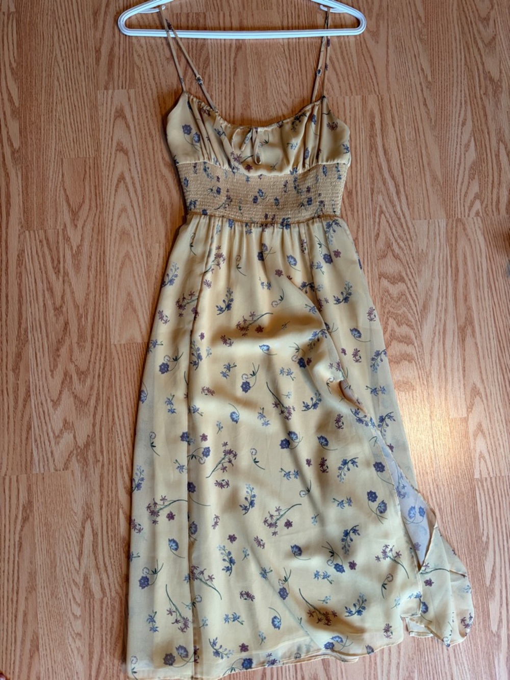 Yellow Floral Wilfred Genoa Dress